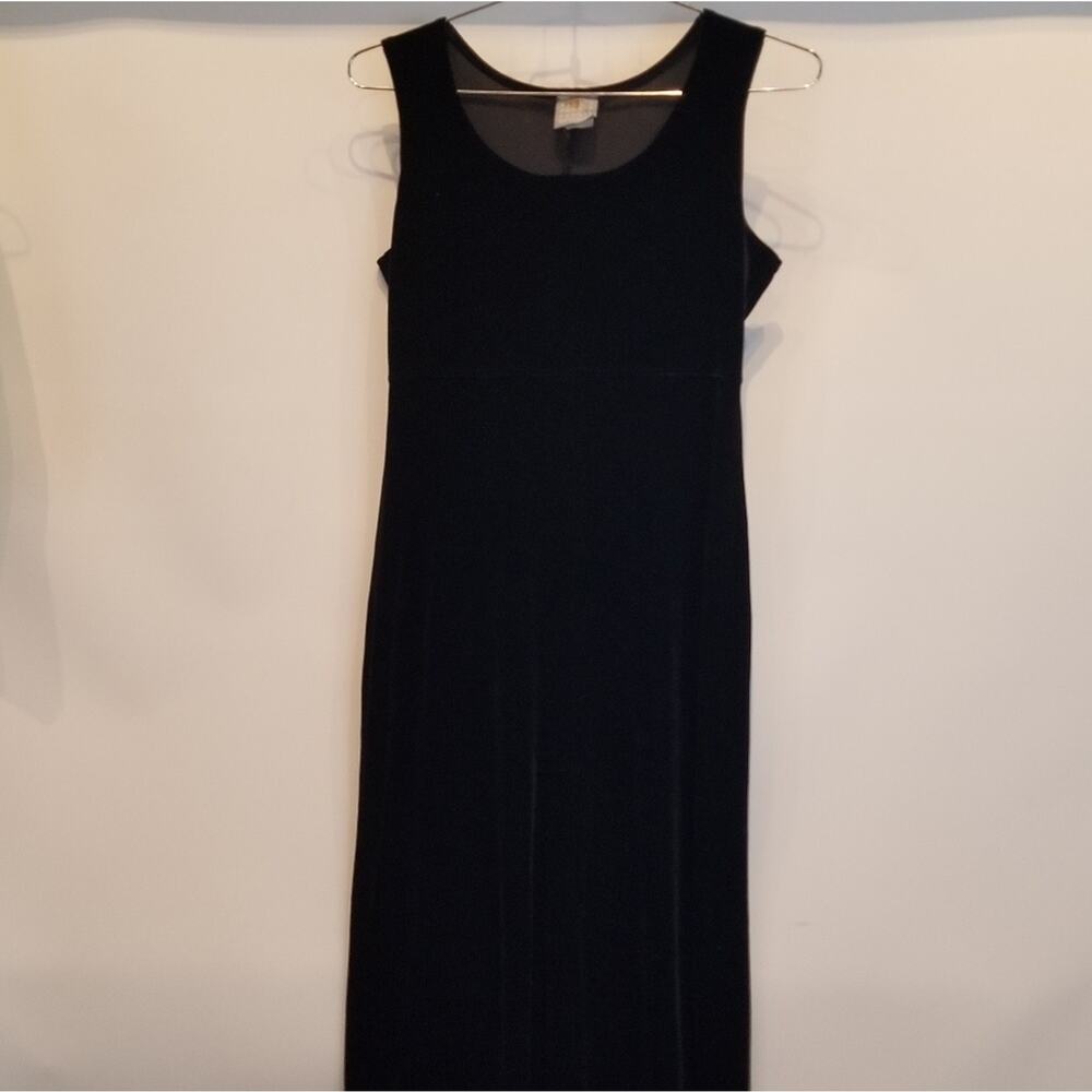 Rabbit Velvet Sleeveless Holiday Dress Round Neck Comfortable Women's Size 8